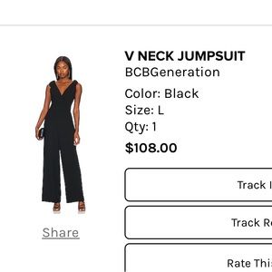 black jumpsuit